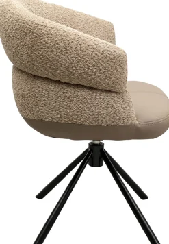 KARE Design Sedia girevole con braccioli Tasty - KARE> Sedie