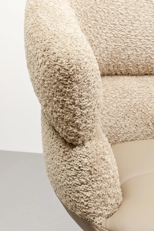 KARE Design Sedia girevole con braccioli Tasty - KARE> Sedie