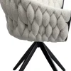 KARE Design Sedia girevole Knot Boucle - KARE> Sedie