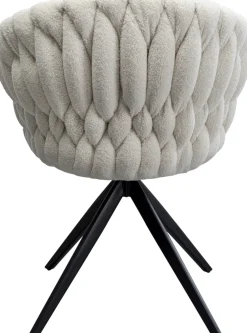KARE Design Sedia girevole Knot Boucle - KARE></noscript> Sedie