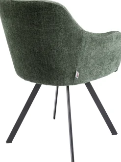 KARE Design Sedia girevole Lady Loco Coco verde - KARE> Sedie