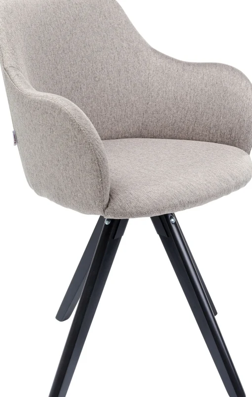 KARE Design SEDIA GIREVOLE LADY LOCO TAUPE - KARE> Sedie