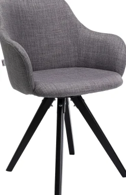 KARE Design Sedia girevole Madame grigio - KARE> Sedie