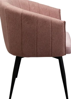 KARE Design Sedia girevole Merida rosa - KARE> Sedie