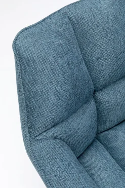 KARE Design Sedia girevole Thinktank Blu - KARE></noscript> Sedie