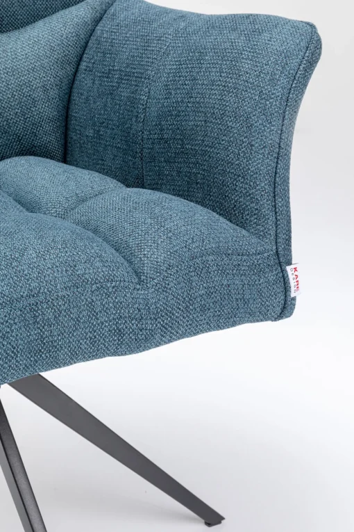 KARE Design Sedia girevole Thinktank Blu - KARE> Sedie