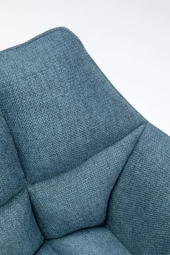 KARE Design Sedia girevole Thinktank Blu - KARE></noscript> Sedie