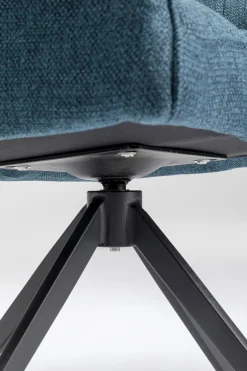 KARE Design Sedia girevole Thinktank Blu - KARE></noscript> Sedie