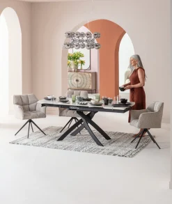 KARE Design Sedia girevole Thinktank Mix - KARE></noscript> Sedie