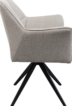 KARE Design Sedia girevole Thinktank grigio - KARE> Sedie