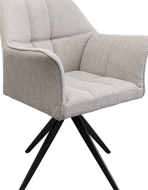 KARE Design Sedia girevole Thinktank grigio - KARE> Sedie