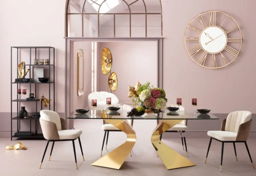 KARE Design Sedia Hojas beige - KARE> Sedie