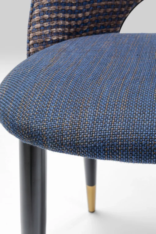 KARE Design Sedia Hudson Blu - KARE> Sedie