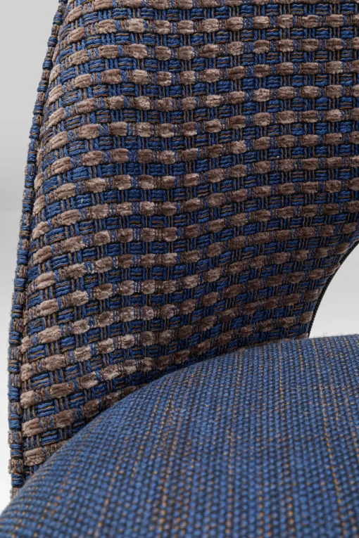 KARE Design Sedia Hudson Blu - KARE> Sedie