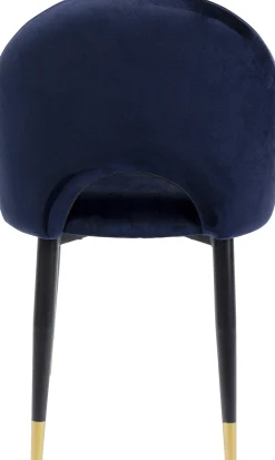 KARE Design Sedia Iris in velluto blu (2/set) - KARE></noscript> Sedie