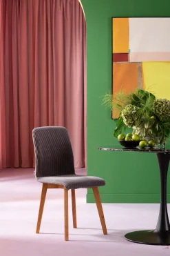 KARE Design Sedia Lara Cord grigio - KARE></noscript> Sedie