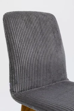KARE Design Sedia Lara Cord grigio - KARE></noscript> Sedie