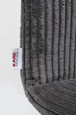 KARE Design Sedia Lara Cord grigio - KARE></noscript> Sedie