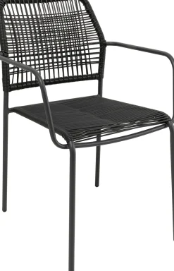 KARE Design Sedia Madagascar nero - KARE></noscript> Sedie