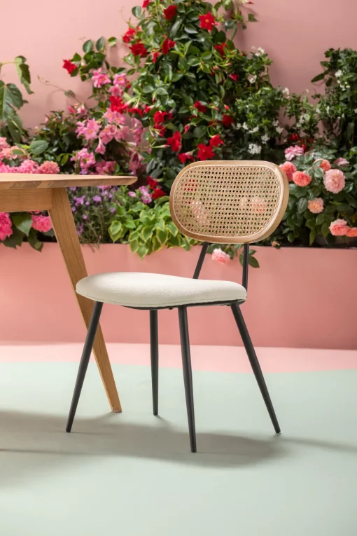 KARE Design Sedia Rosali Cream - KARE> Sedie