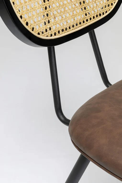 KARE Design Sedia Rosali marrone - KARE> Sedie