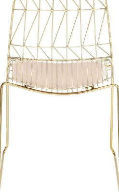 KARE Design Sedia Solo Crema/Oro - KARE></noscript> Sedie