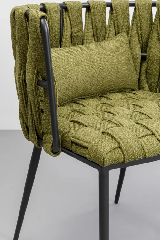 KARE Design Sedia Staten Island verde scuro - KARE> Sedie