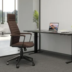 KARE Design Sedia Ufficio Girevole Labora Alto Marrone - KARE></noscript> Sedie