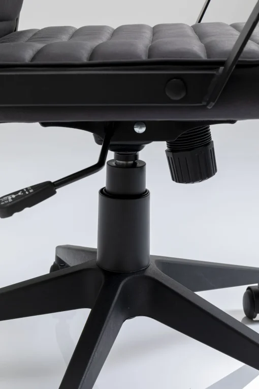 KARE Design Sedia ufficio girevole Labora basso nero - KARE> Sedie