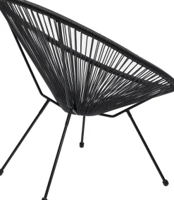 KARE Design Set Acapulco 2pcs Outdoor nero - KARE> Tavolo Basso|Poltrone