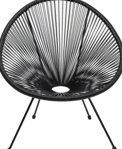 KARE Design Set Acapulco 2pcs Outdoor nero - KARE> Tavolo Basso|Poltrone