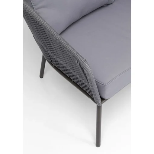 KARE Design Set Elba grigio Quattro Outdoor (4/parti) - KARE> Divani