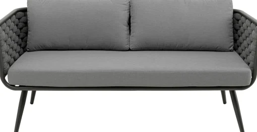 KARE Design Set poltrone Rimini antracite (4/pz.) - KARE> Divani