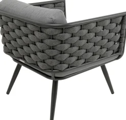 KARE Design Set poltrone Rimini antracite (4/pz.) - KARE></noscript> Divani