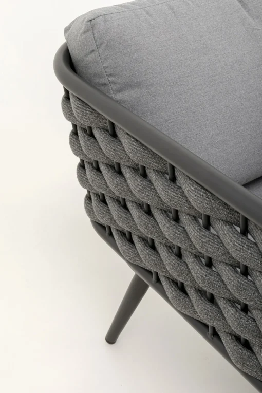 KARE Design Set poltrone Rimini antracite (4/pz.) - KARE> Divani