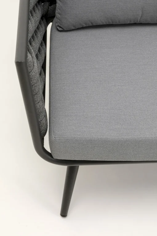 KARE Design Set poltrone Rimini antracite (4/pz.) - KARE> Divani