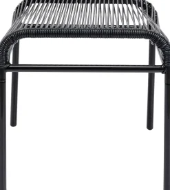 KARE Design Sgabello Acapulco nero - KARE> Sgabello