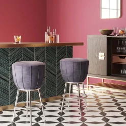 KARE Design Sgabello Bar After Work Cromato - KARE> Sgabelli Bar