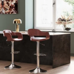 KARE Design Sgabello Bar Monaco Nougat - KARE> Sgabelli Bar