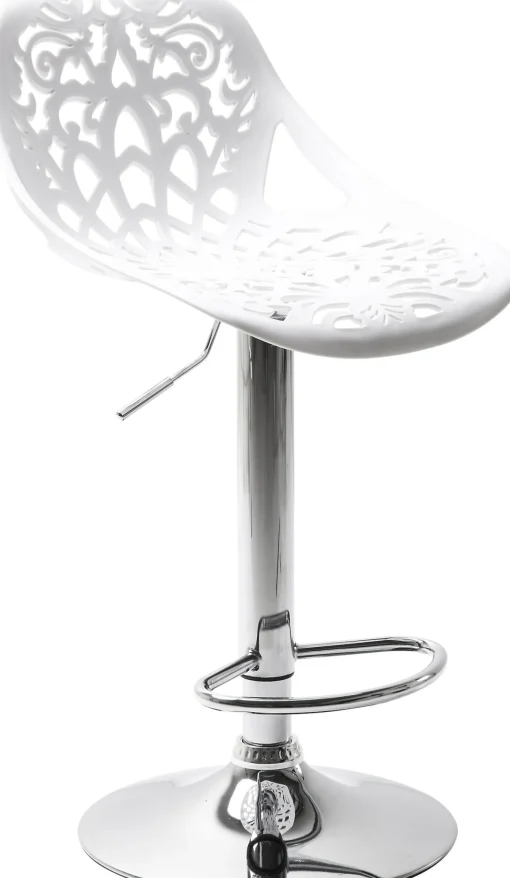 KARE Design Sgabello Bar Ornament Bianco - KARE> Sgabelli Bar