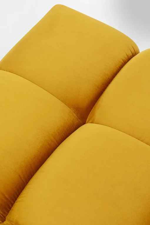 KARE Design Sgabello Belami velluto ambra - KARE> Pouf
