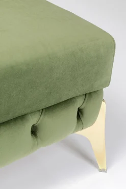 KARE Design Sgabello Bellissima velluto verde 80 - KARE></noscript> Pouf