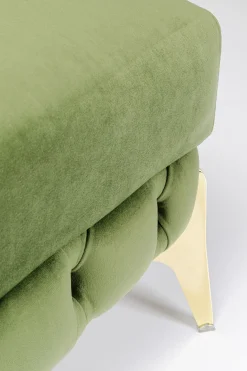KARE Design Sgabello Bellissima velluto verde 80 - KARE></noscript> Pouf