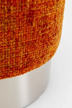 KARE Design Sgabello Berry High Silber arancione Ø39cm - KARE></noscript> Pouf