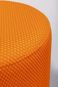 KARE Design Sgabello Jody arancione Mesh nero Ø35cm - KARE></noscript> Sgabello