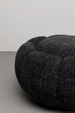 KARE Design Sgabello Peppo Bloom Melange nero Ø72cm - KARE></noscript> Pouf