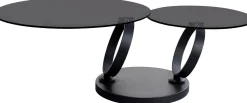 KARE Design Tavolino Beverly Fumo Nero 132x80cm - KARE> Tavolo Basso