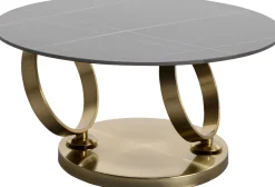 KARE Design Tavolino Beverly Gold 132x80cm - KARE> Tavolo Basso