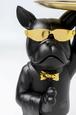 KARE Design Tavolino d appoggio Cool Bulldog Tray Schwarz 34x5 - KARE></noscript> Tavolo Basso