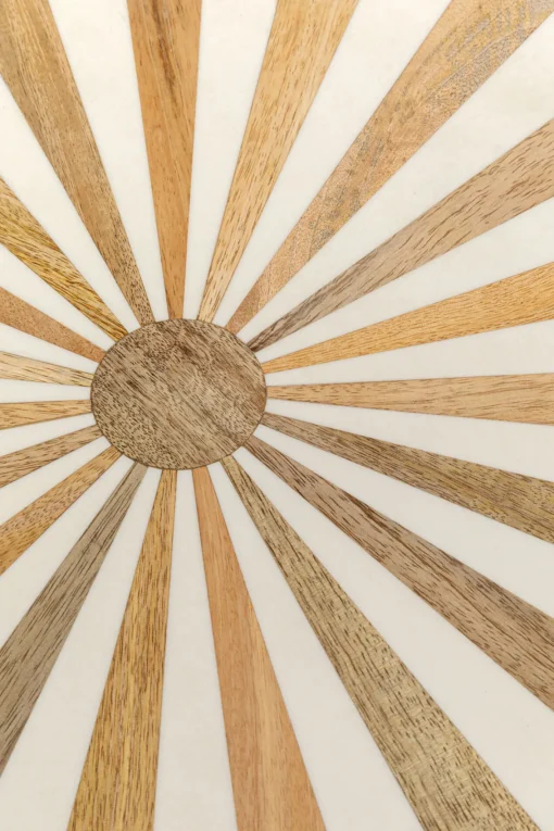 KARE Design Tavolino d appoggio Domero Cirque ottone bianco Ø4 - KARE> Tavolo Basso